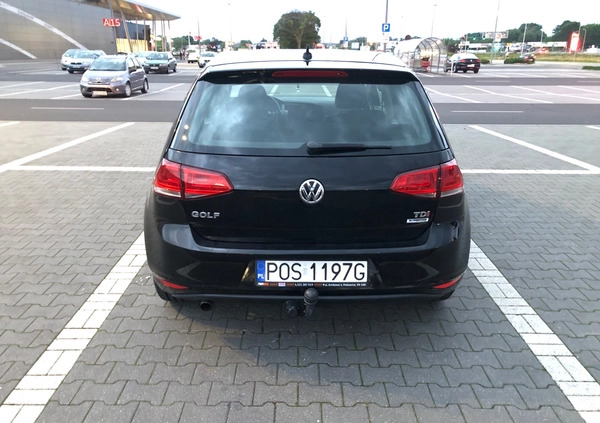 Volkswagen Golf cena 37800 przebieg: 165000, rok produkcji 2016 z Siechnice małe 232